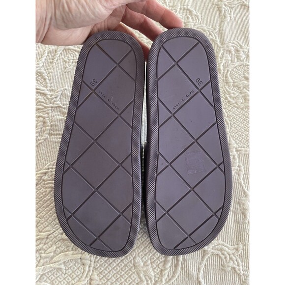 Bottega Veneta Purple Lavender PVC Sandal Flat Slides Made in Italy Lady Size 39 - Picture 11 of 15